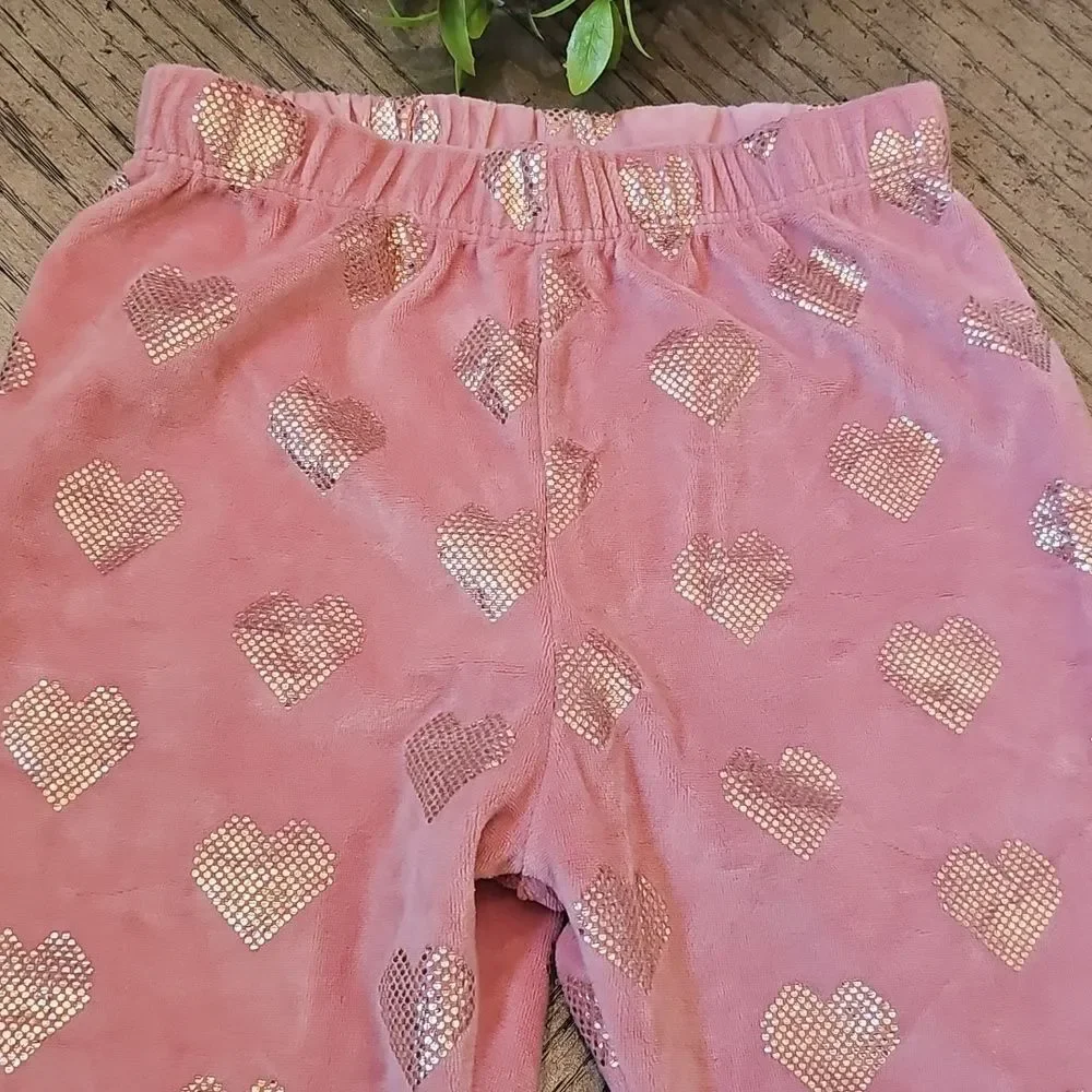 The Children's Place Pink Love Pajama Set 3T